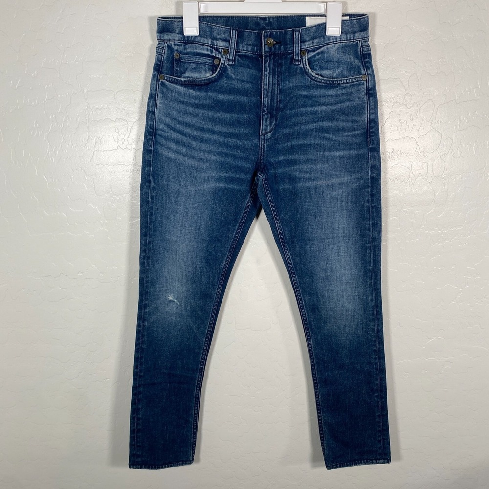 Rage & Bone Jeans Mens‎ 31x32 (Fits 31x28) Slim Fit 1 Denim Cotton Stretch
